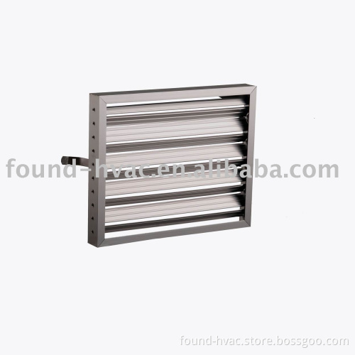 Aluminum air diffuser damper
